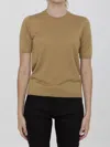 Max Mara Warren Silk And Cashmere Fine Knit Top
