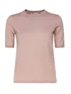 Max Mara Warren Knitted Top In Silk And Cashmere