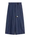 Max Mara Washed Denim Jeans In Blue