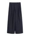 Max Mara Washed Denim Jeans In Blue