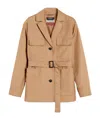 Max Mara Beige Giulia Jacket In Nude