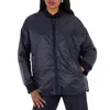 Max Mara Silver Sierra Bomber Jacket