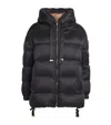 Max Mara Water-repellent Down Puffer Jacket In Black
