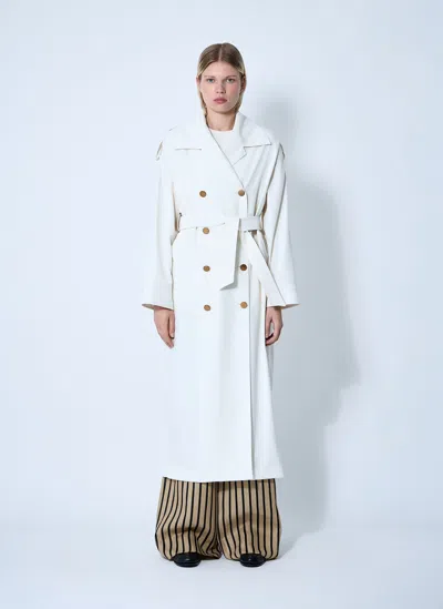Max Mara Water-repellent Garbardine Trench Coach