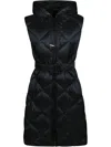 Max Mara The Cube Tregil Quilted Vest In Blue