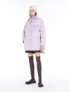 Max Mara Water-repellent Taffeta Down Jacket In Lilac