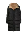 Max Mara Wear A Down Jacket On Both Sides In Black