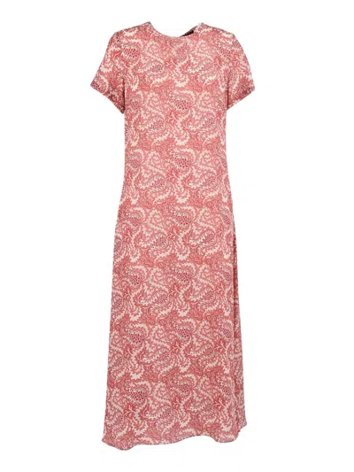 Max Mara Weekend Abito Crespo In Pink