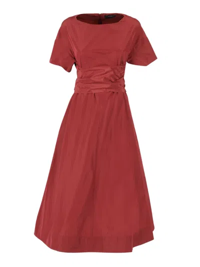 Max Mara Weekend Abito Pioppo In Red