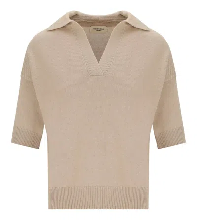Max Mara Weekend Albero Beige Polo Shirt