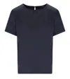 Max Mara Weekend Amburgo Blue Blouse In Blue