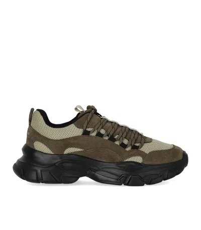 Max Mara Weekend Ancora Green Sneakers In Multi