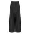 Max Mara Weekend Asta Black Pants In Black