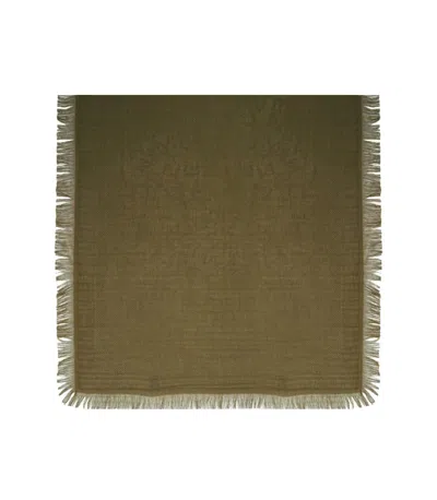 Max Mara Weekend Ballo Green Scarf