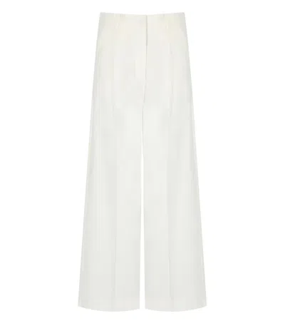 MAX MARA MAX MARA WEEKEND BELLICO WHITE PANTS