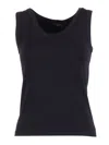 Max Mara Weekend Multic Black Top In Black
