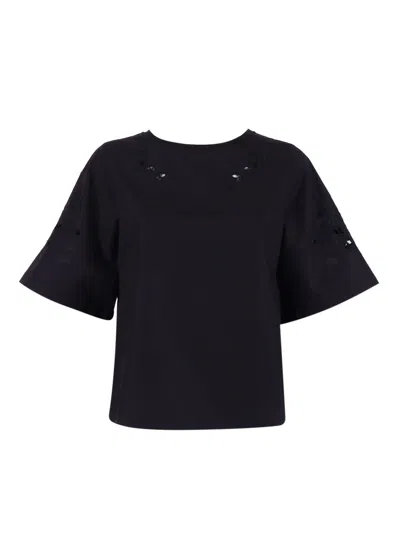 Max Mara Weekend Body- Top Targa In Black