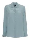 Max Mara Weekend Camicia Almina In Blue