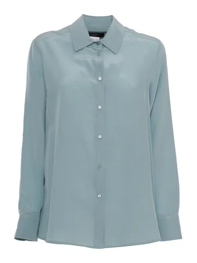 Max Mara Weekend Camicia Almina In Blue