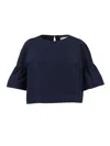 Max Mara Weekend Camicia Break In Blue