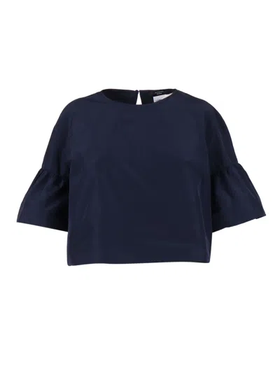 Max Mara Weekend Camicia Break In Blue