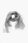 Max Mara Weekend Cashmere Ancora Foulard With Fringes