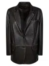 Max Mara Weekend Chic Blazer In Gray