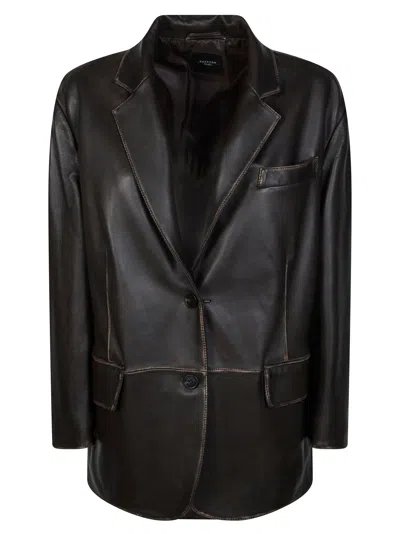Max Mara Weekend Chic Blazer In Gray