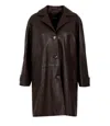 Max Mara Weekend Coats Brown In Brown