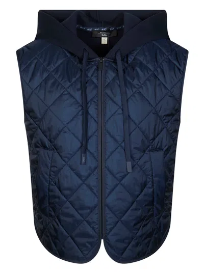 Max Mara Weekend Weekend Scuba Gilet For Women In Blue