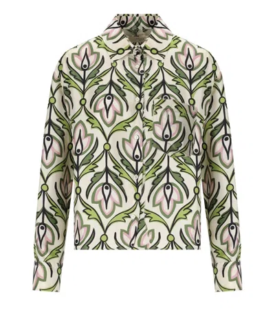 Max Mara Weekend Enfasi Green Shirt
