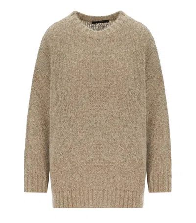 Max Mara Weekend Furetto Beige Sweater In Neutral
