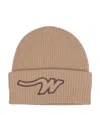 Max Mara Weekend Hats Ivory In Brown