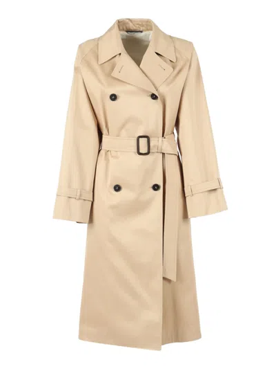 Max Mara Weekend Impermeabile Canasta In Nude