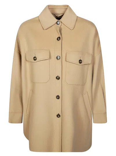 Max Mara Weekend Laser Jacket With Shirt For Women In Nude