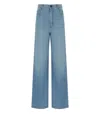 Max Mara Weekend Latino Light Blue Jeans In Blue