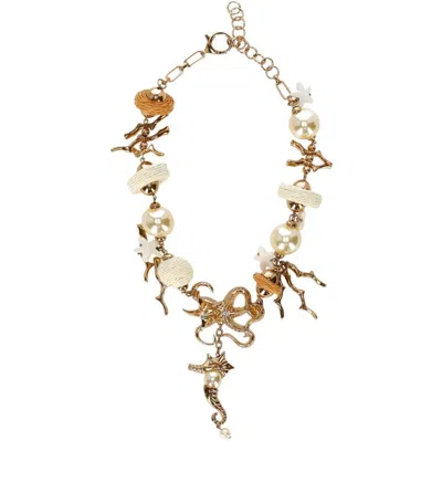 Max Mara Weekend Lembi 金色项链 In Gold