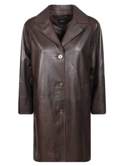 Max Mara Weekend Lightweight Spolverino Coat For Women In Brown