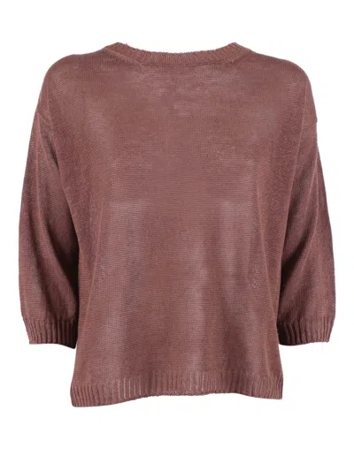 Max Mara Weekend Maglia-canottiera-top Cannone In Red