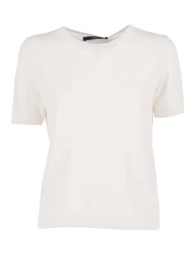 Max Mara Weekend Maglia-canottiera-top Pancone In White