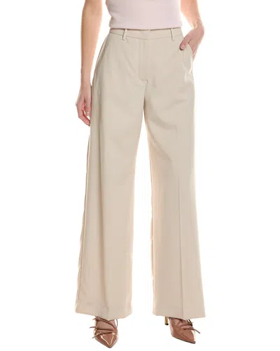 Max Mara Weekend  Angola Wool Trouser In Neutral
