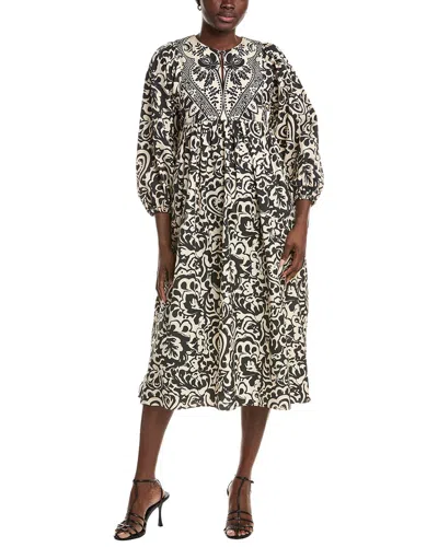 Max Mara Weekend  Anzio Midi Dress In Multi
