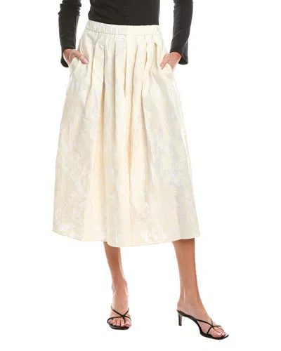 Max Mara Weekend  Anzio Skirt In White