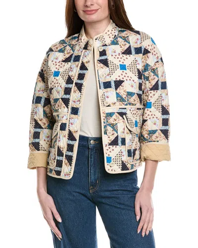 Max Mara Weekend  Arizia Quilted Jacket In White