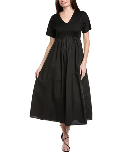 Max Mara Weekend  Bronzo Midi Dress In Black