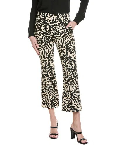 Max Mara Weekend  Cadmio Printed Pant In Black