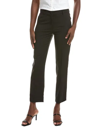 Max Mara Weekend  Canon Wool Long Trouser In Black