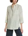 Max Mara Weekend  Cantore Linen Top In Multi