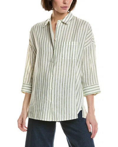 Max Mara Weekend  Cantore Linen Top In Multi