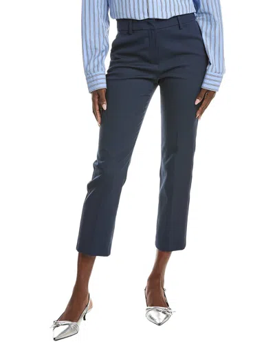 Max Mara Weekend  Cigarette Leg Pant In Blue